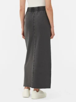 Falda Larga Con Lavado ácido