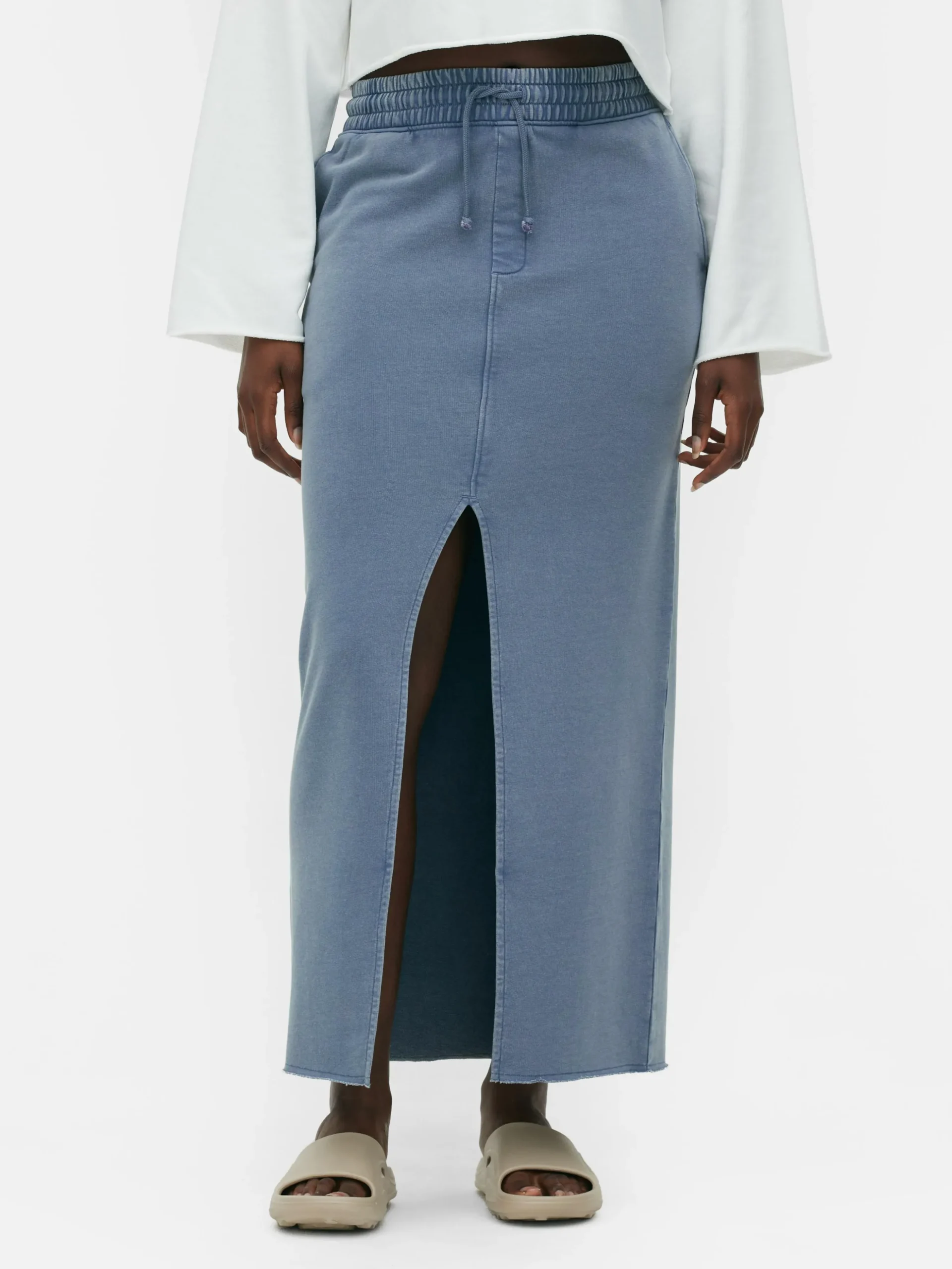 Falda Larga Con Lavado ácido