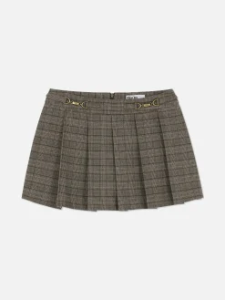 Falda Pantalón Corta A Cuadros De Rita Ora