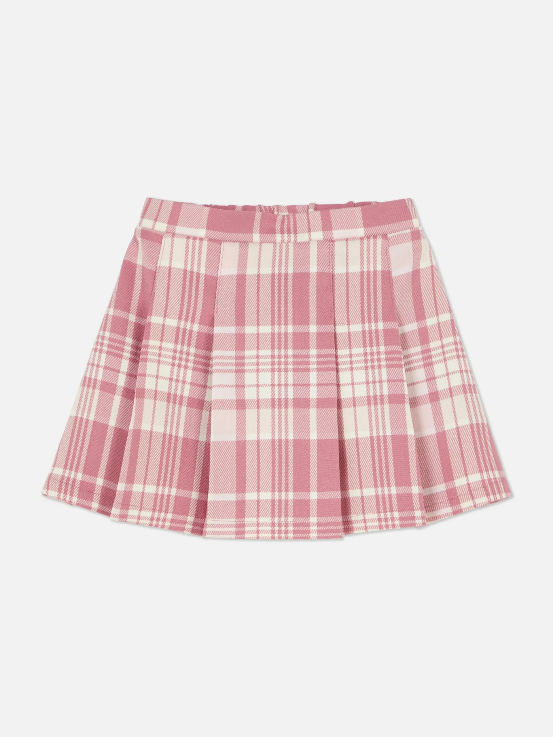 Falda Plisada A Cuadros