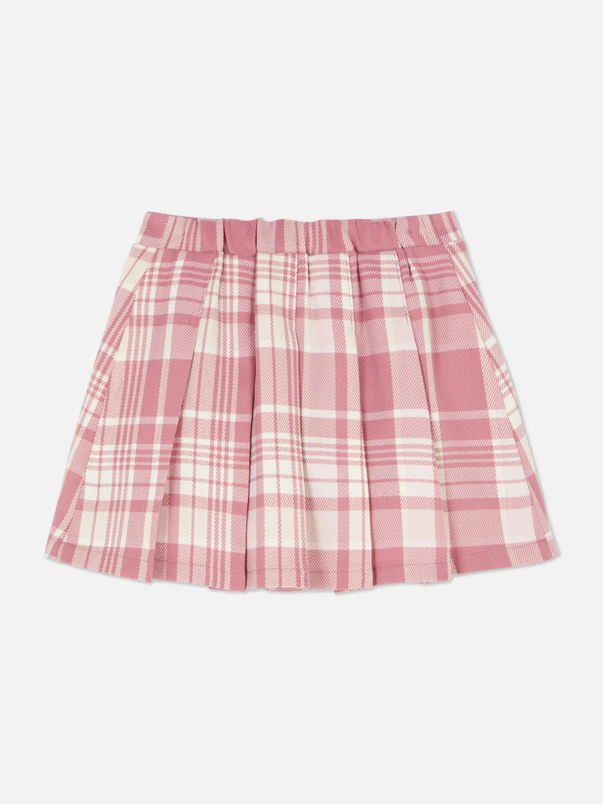 Falda Plisada A Cuadros