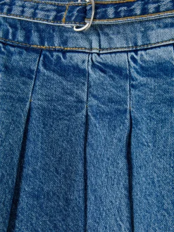 Falda Vaquera Plisada