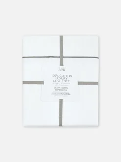 Funda Nórdica Blanca Para Cama Super King