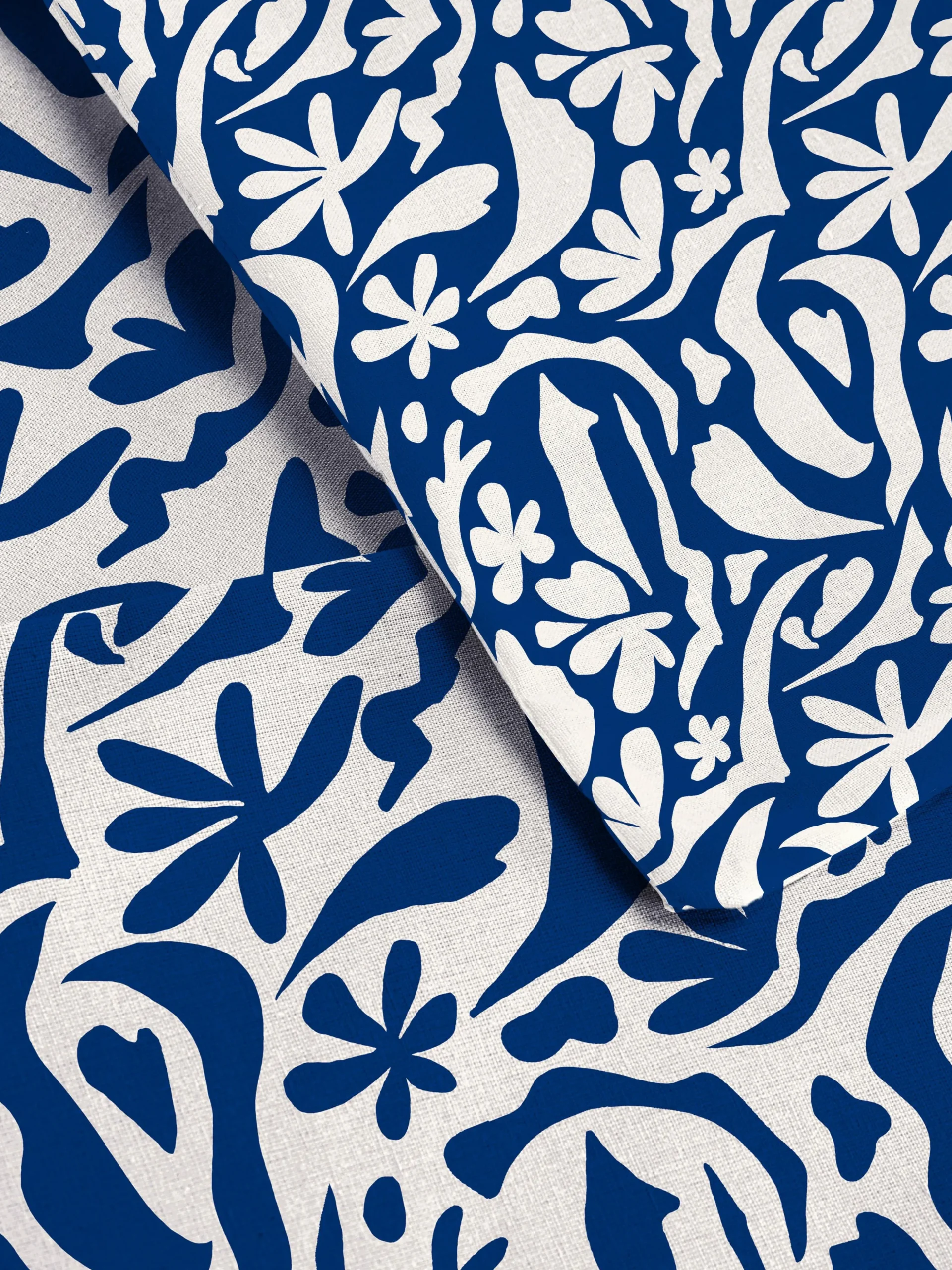 Funda Nórdica Con Hojas Abstractas Para Cama Doble