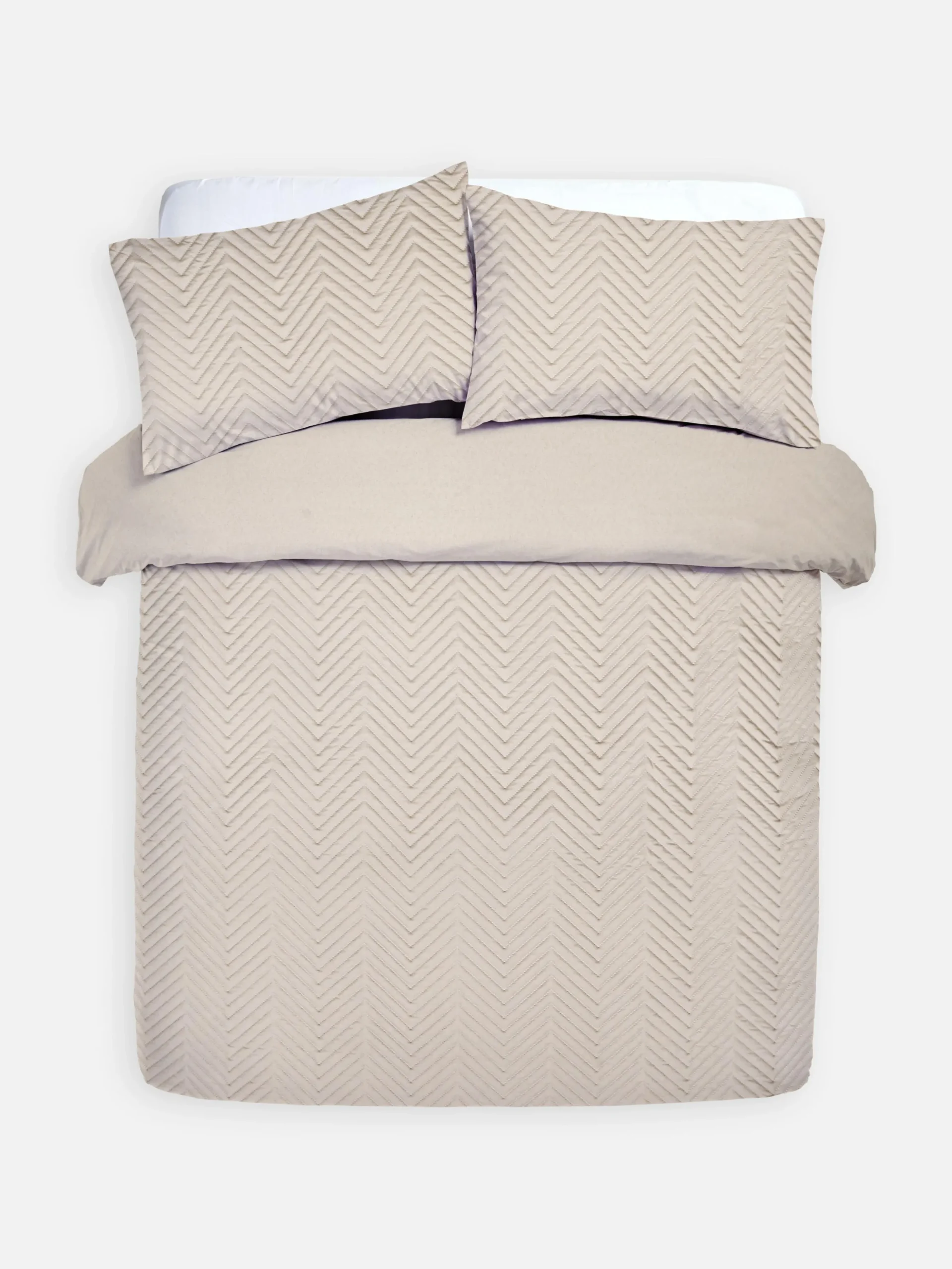 Funda Nórdica Reversible Con Textura Para Cama Doble