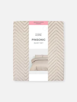 Funda Nórdica Reversible Con Textura Para Cama Doble