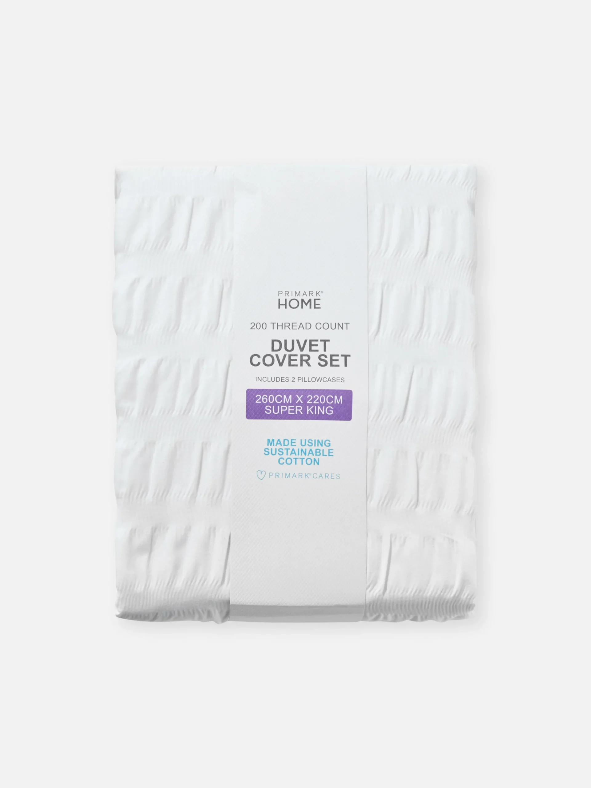 Fundas Para Cama Super King En Tejido Mil Rayas