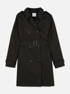 Gabardina Clásica De Doble Botonadura