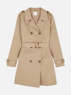 Gabardina Clásica De Doble Botonadura