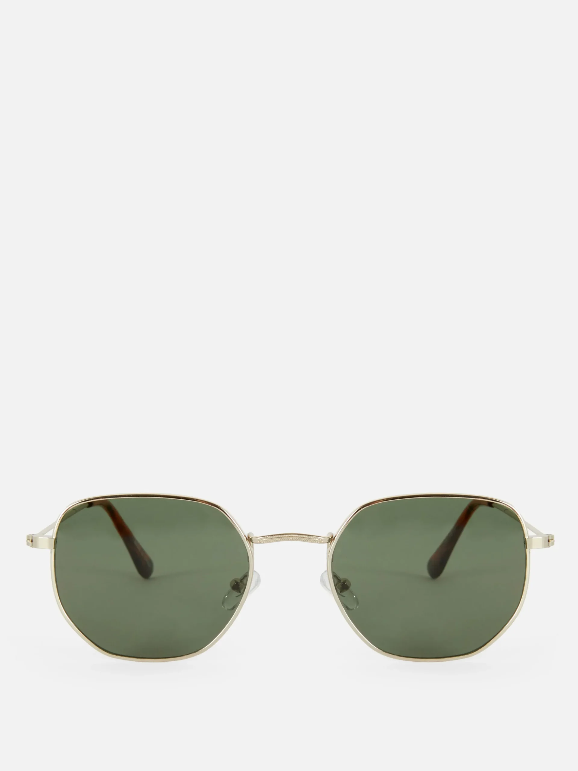 Gafas De Sol Con Montura Metálica Hexagonal