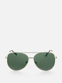 Gafas De Sol De Alambre Con Cristales Tintados