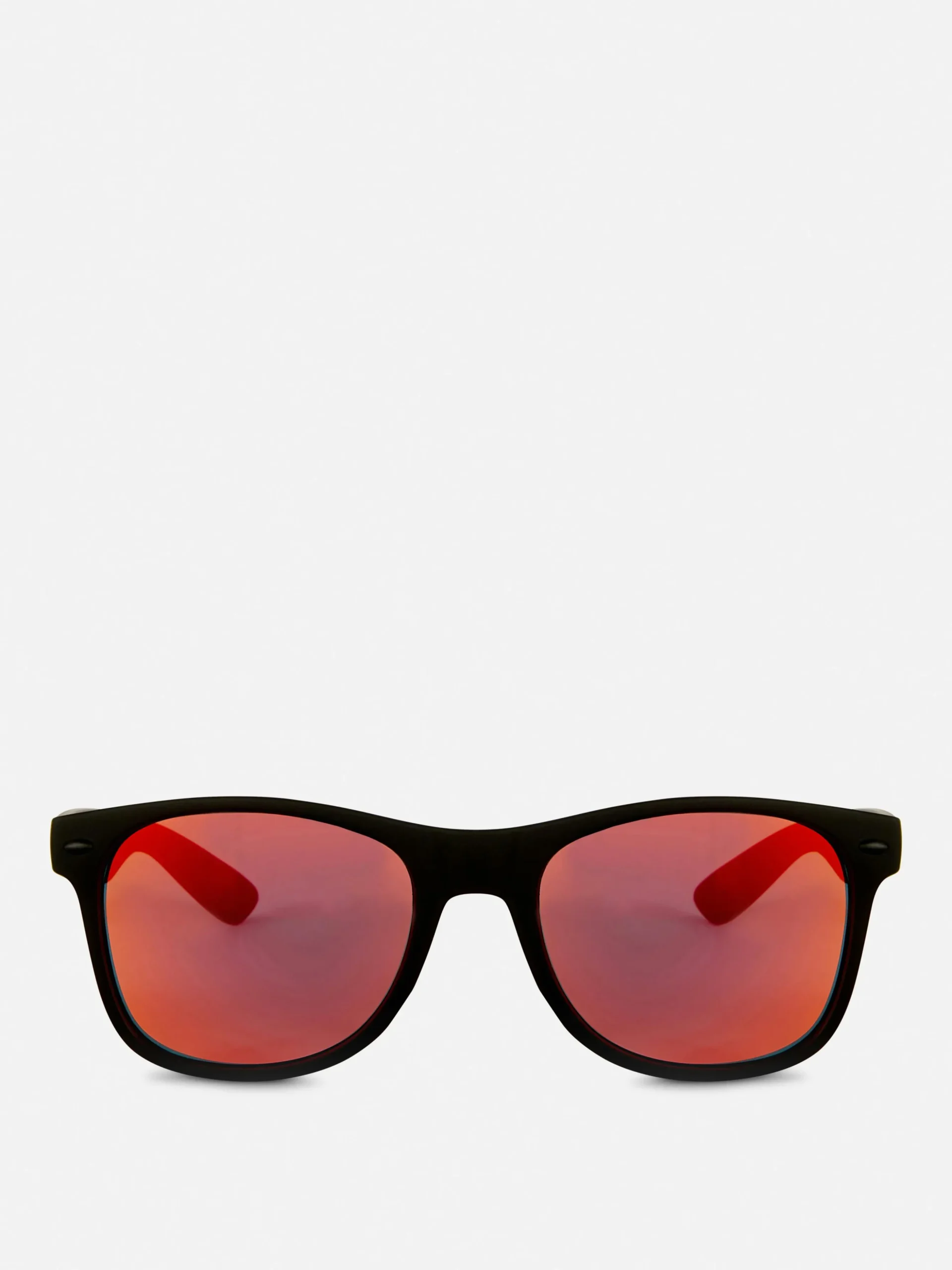 Gafas De Sol Espejo Con Montura Cuadrada