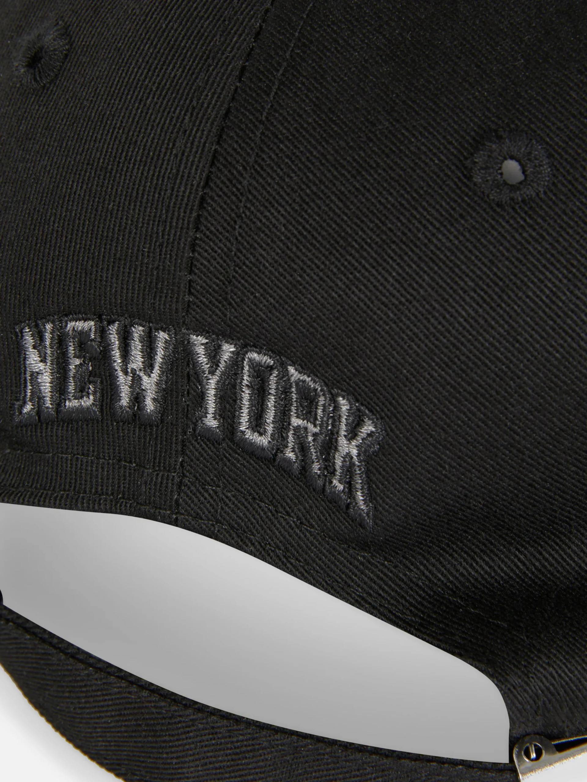 Gorra De Béisbol Con Bordado De Nueva York