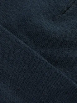 Gorro De Punto Con Borde Vuelto