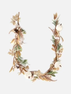 Guirnalda Con Motivos De Cosecha Otoñal