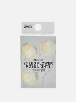 Guirnalda De Luces LED Con Forma De Rosas