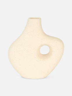 Jarrón Pequeño Con Diseño Abstracto