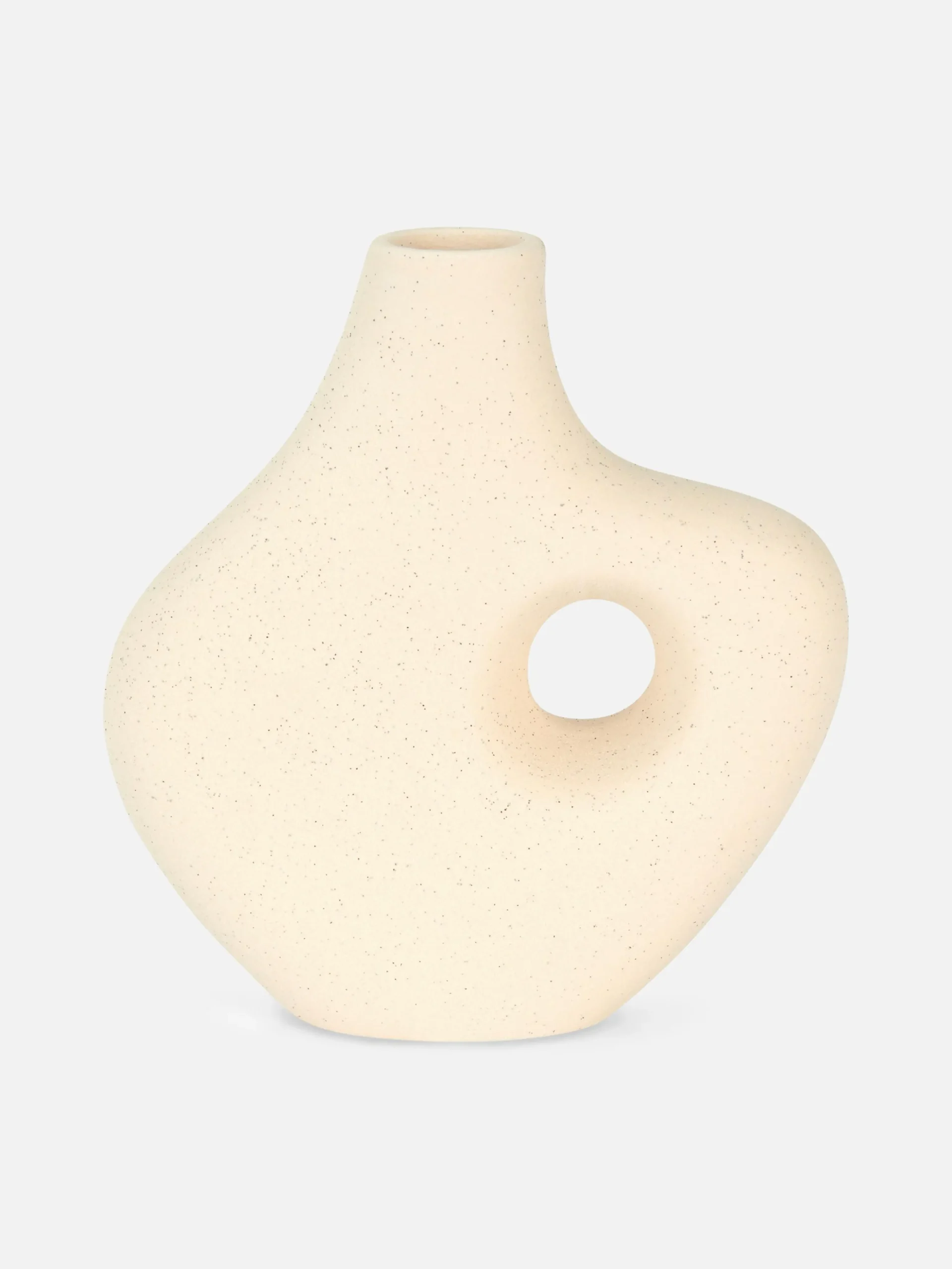 Jarrón Pequeño Con Diseño Abstracto