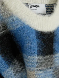 Jersey A Cuadros Con Acabado Cepillado De Rita Ora