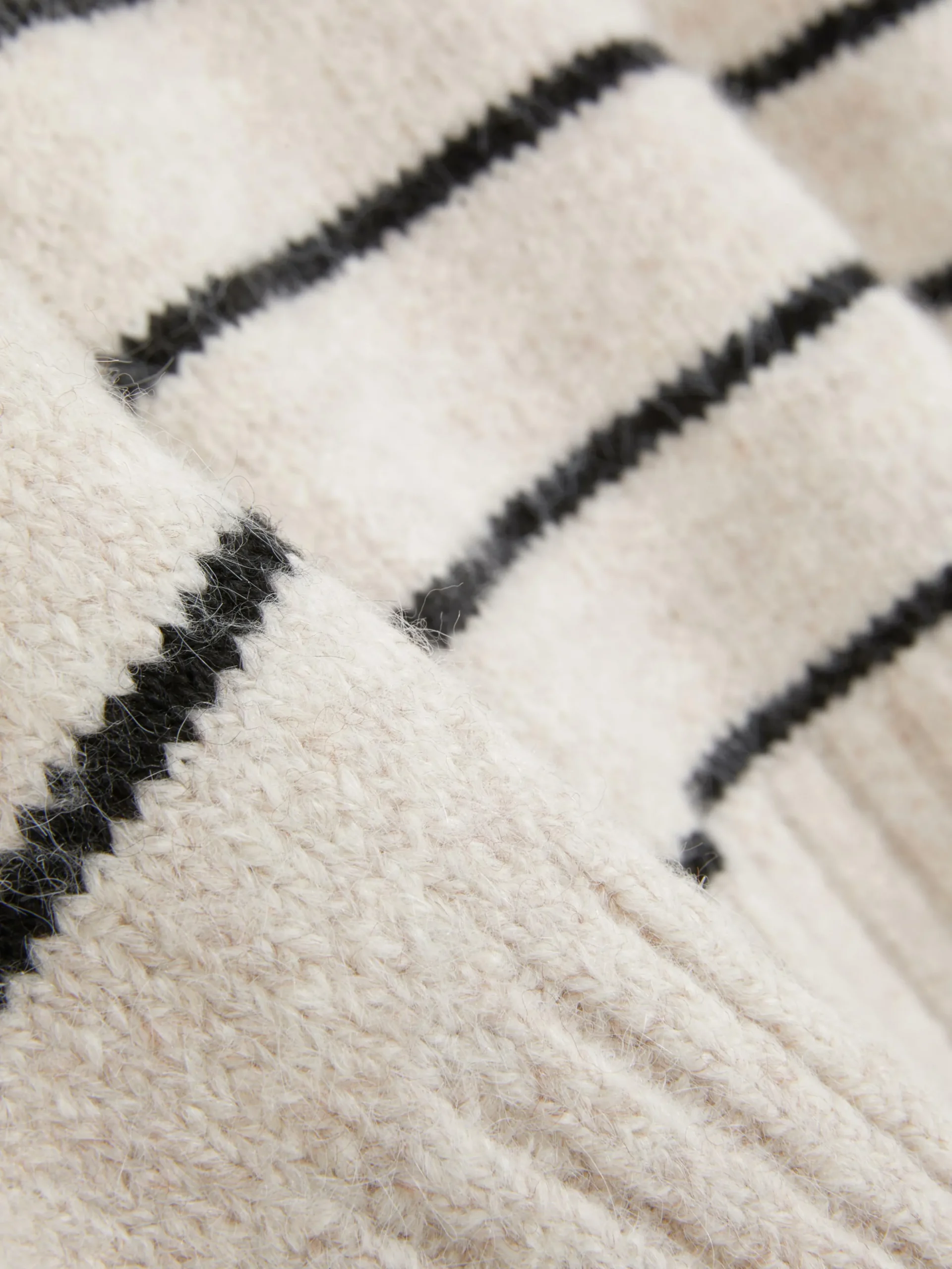 Jersey A Rayas De Corte Cuadrado