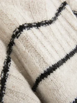 Jersey A Rayas De Corte Cuadrado