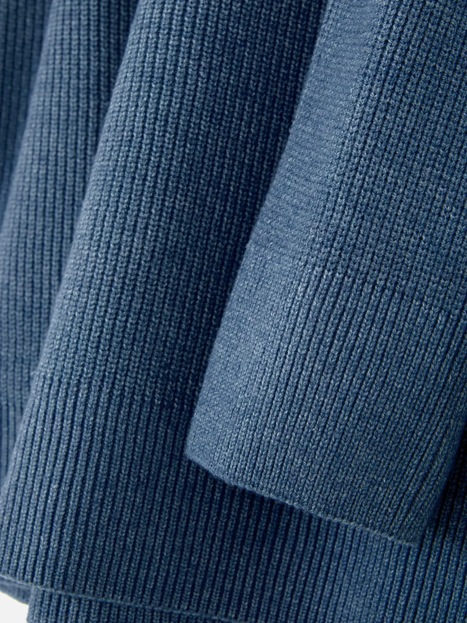 Jersey Acanalado Con Cuello Redondo