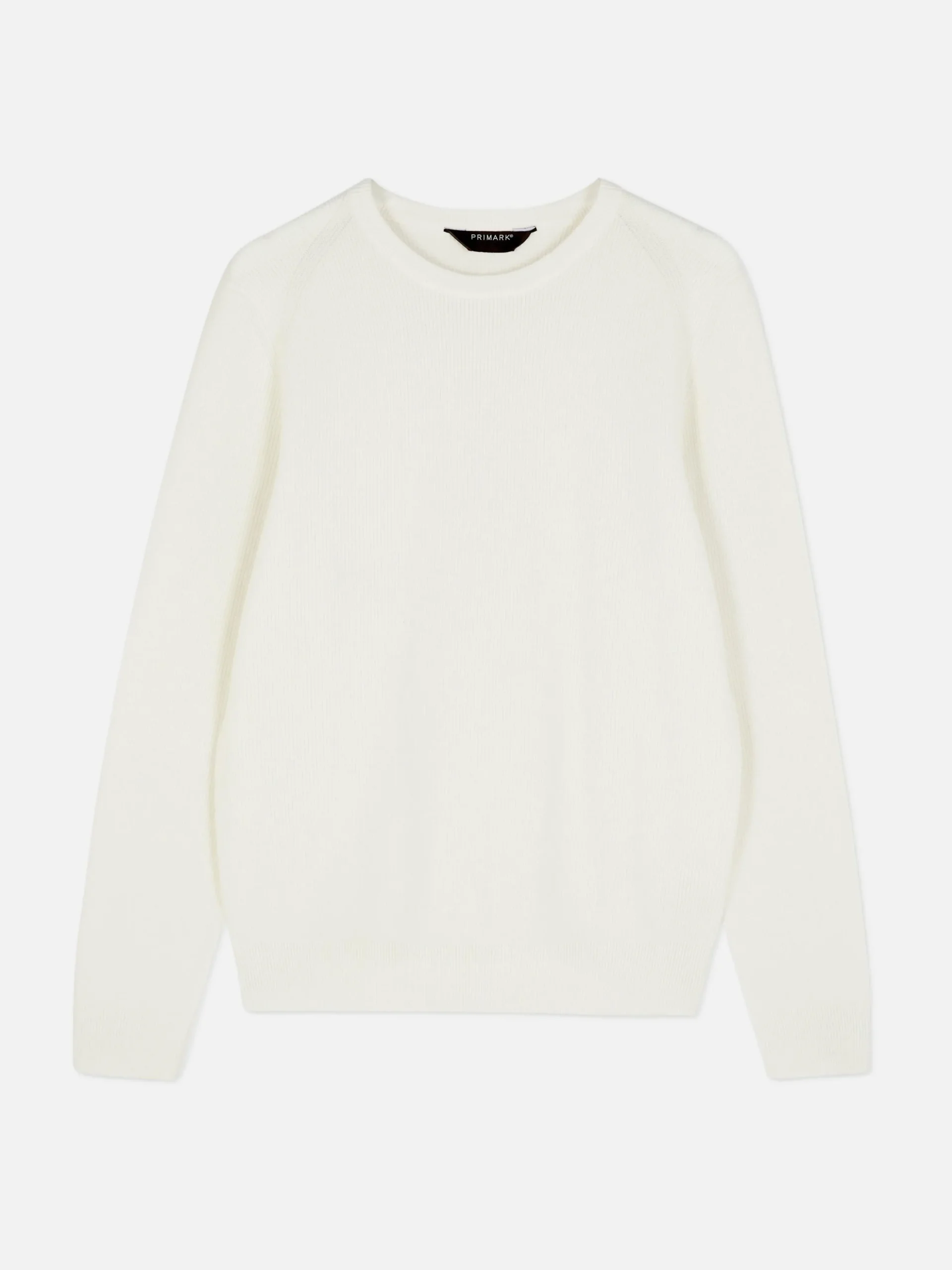 Jersey Acanalado Con Cuello Redondo