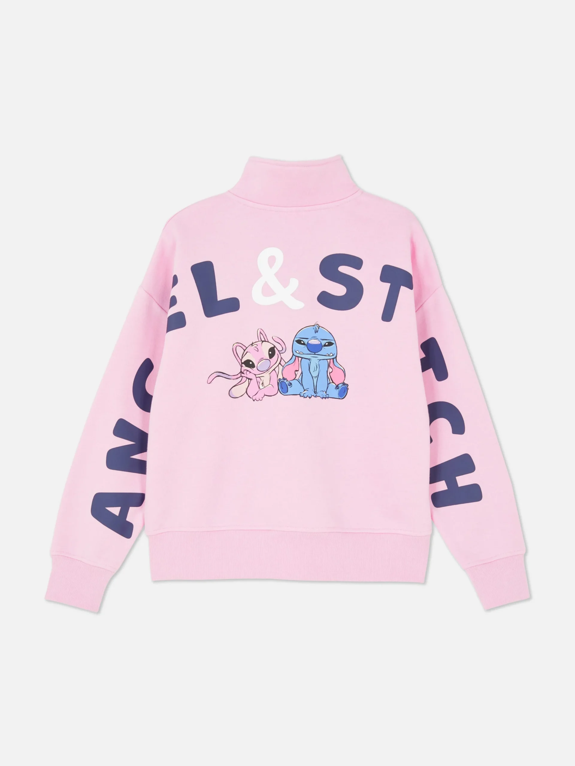 Jersey Con Cremallera De Stitch Y Ángel De Disney