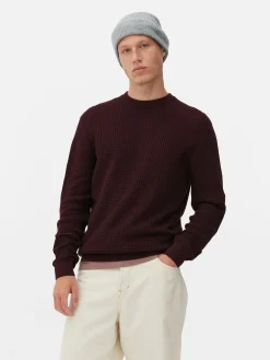 Jersey De Cuello Redondo En Punto Esterilla