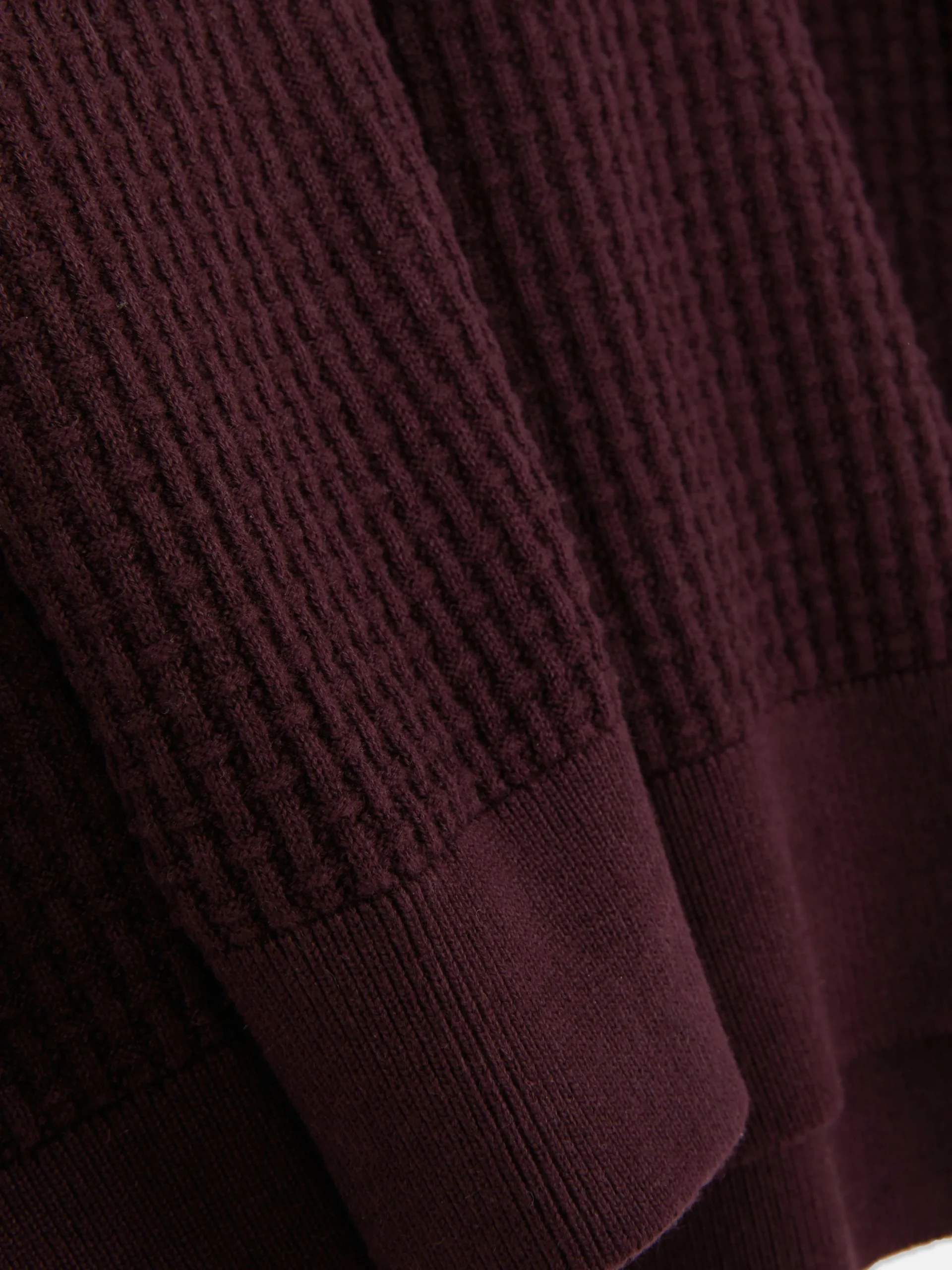 Jersey De Cuello Redondo En Punto Esterilla