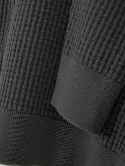 Jersey De Cuello Redondo En Punto Esterilla