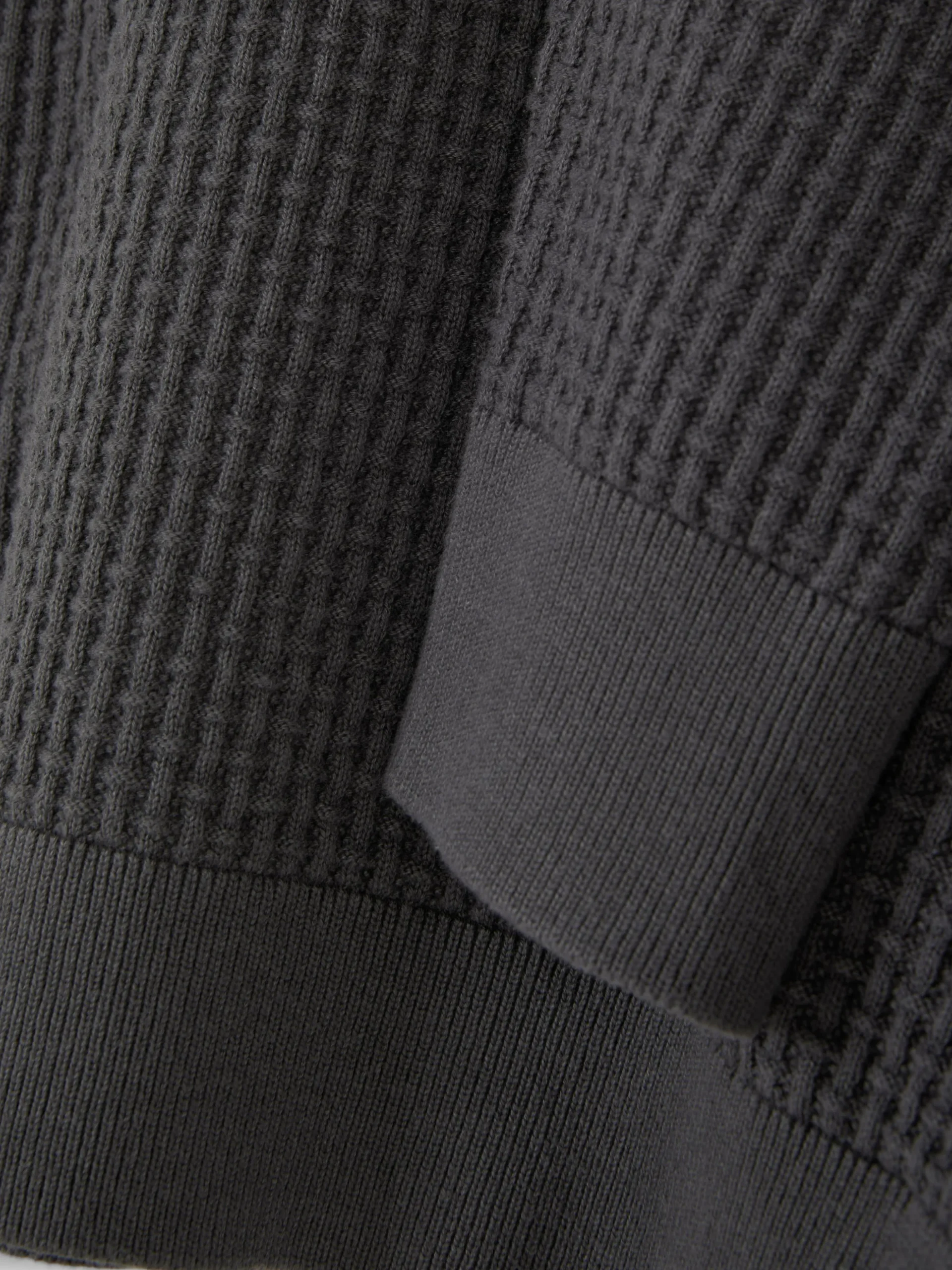 Jersey De Cuello Redondo En Punto Esterilla