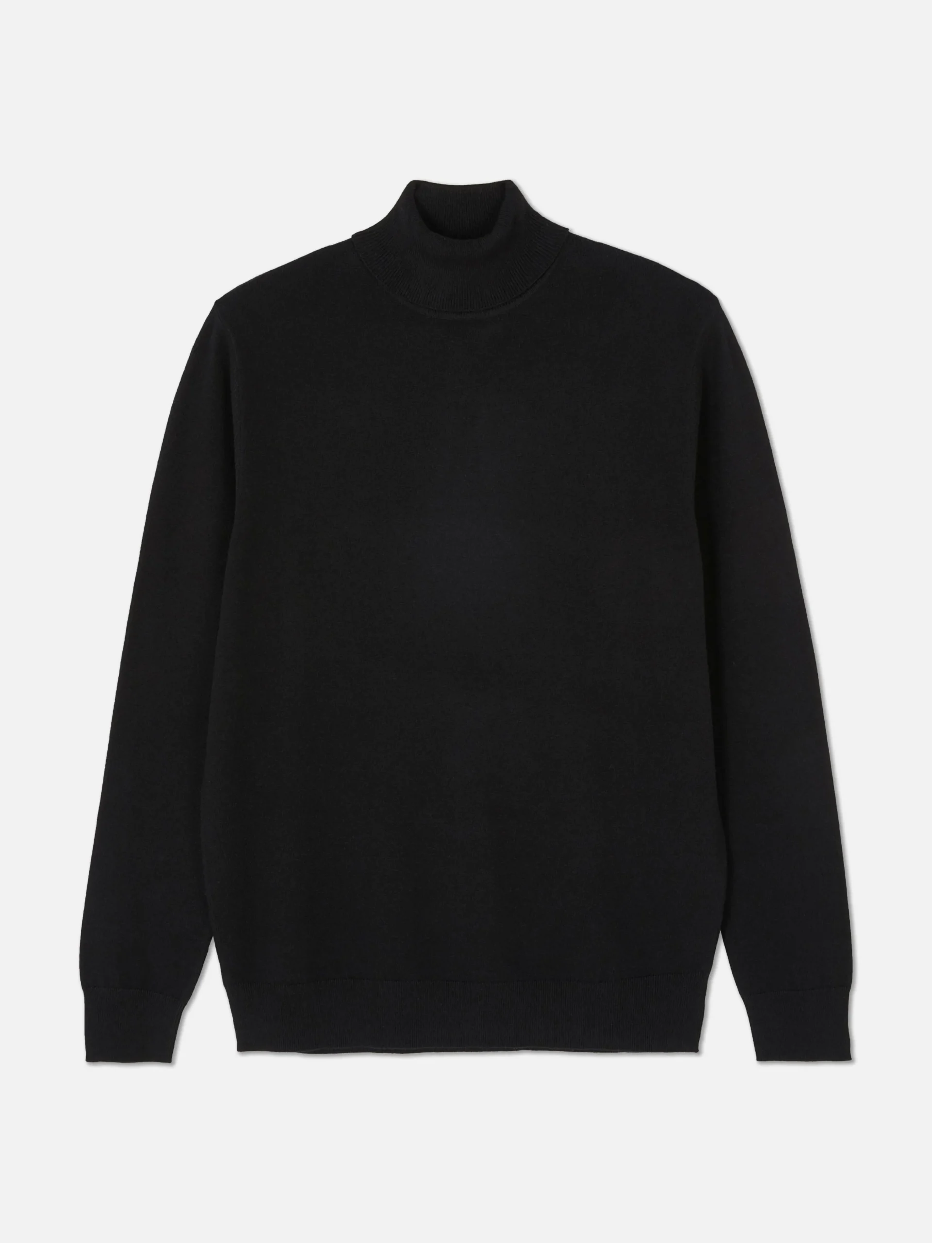 Jersey De Cuello Vuelto En Tejido De Punto Fino