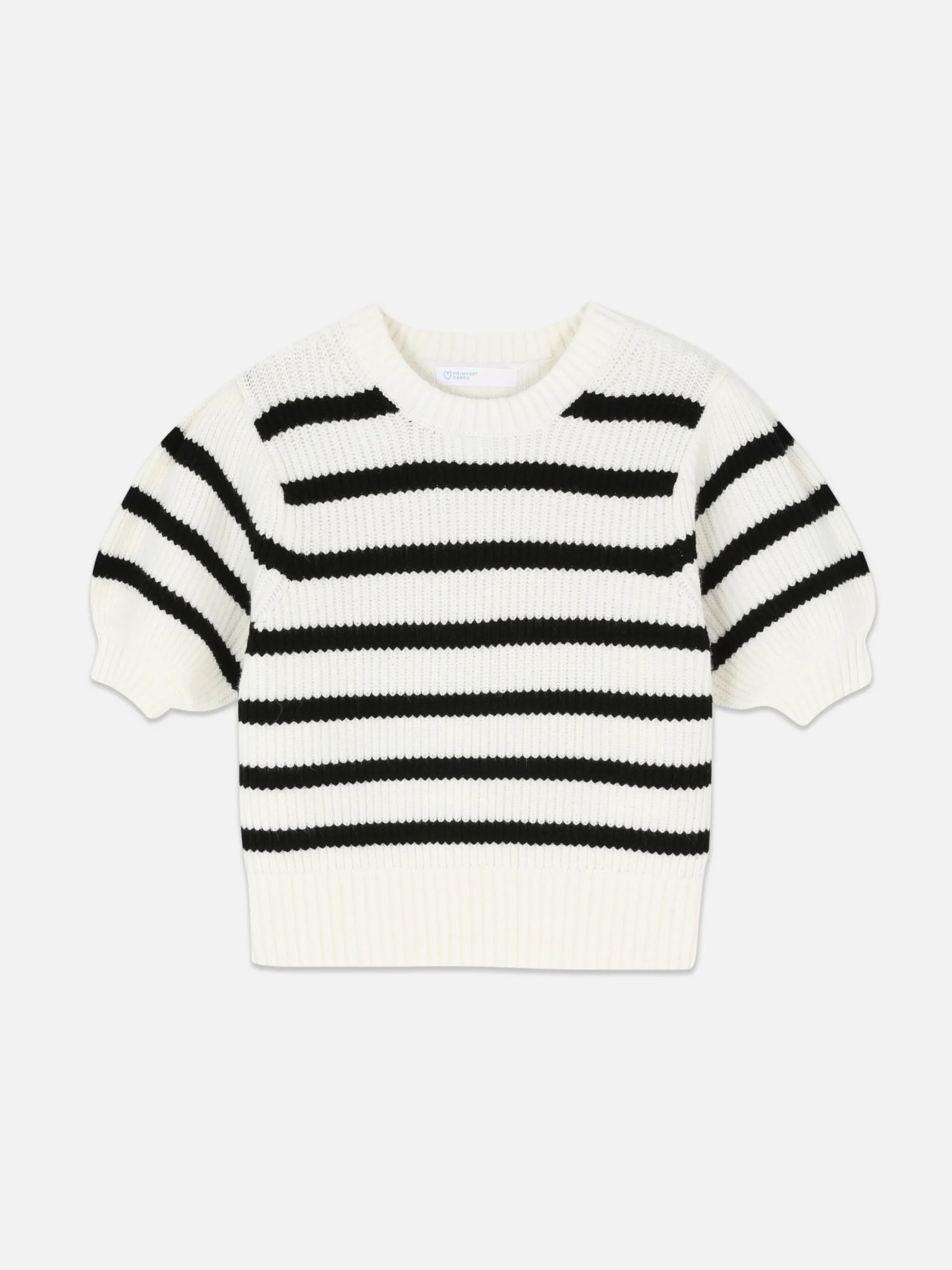 Jersey De Manga Abombada A Rayas