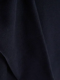 Jersey De Manga Larga Con Cuello Barco