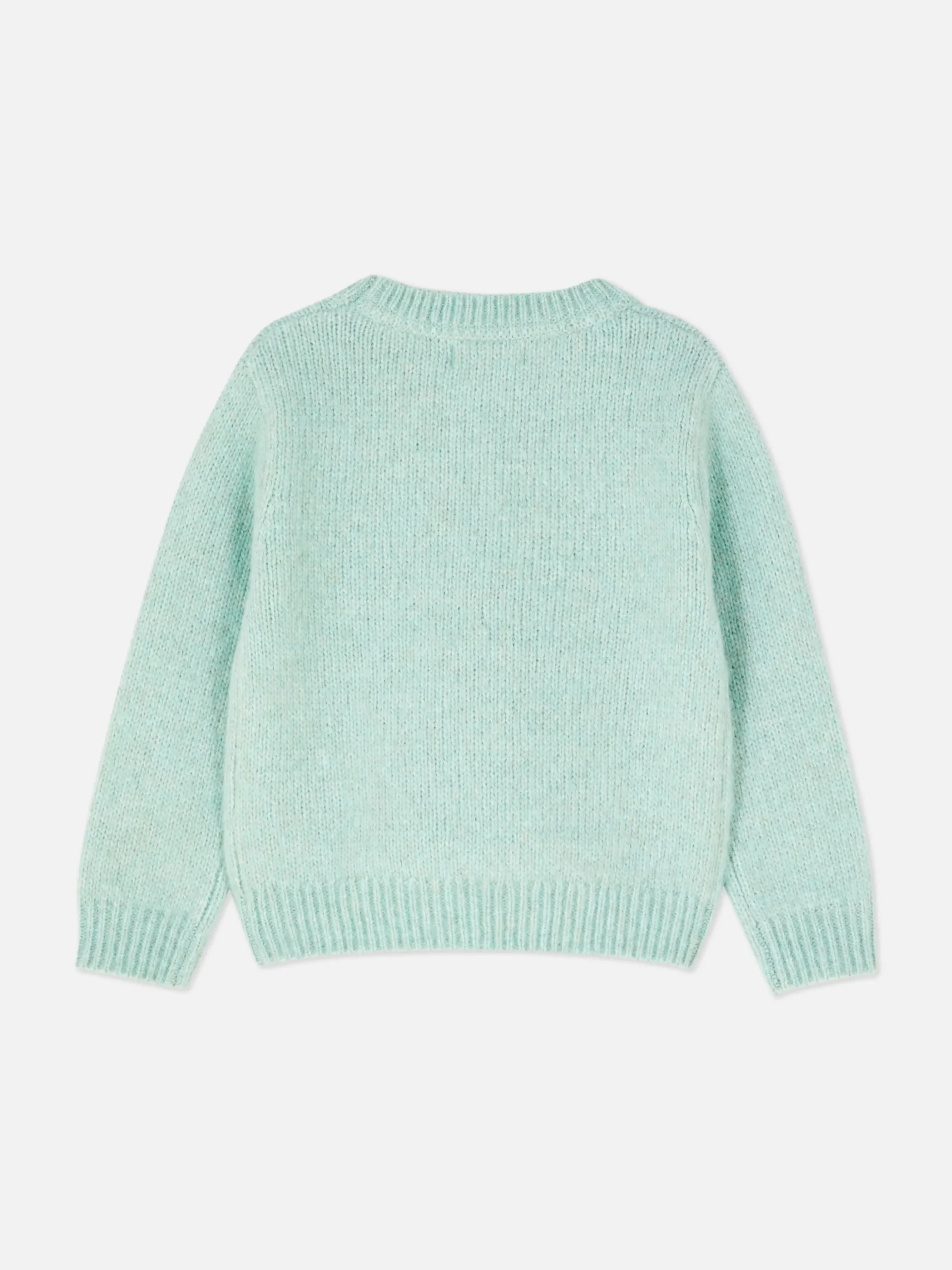 Jersey De Punto Bordado Con Flores