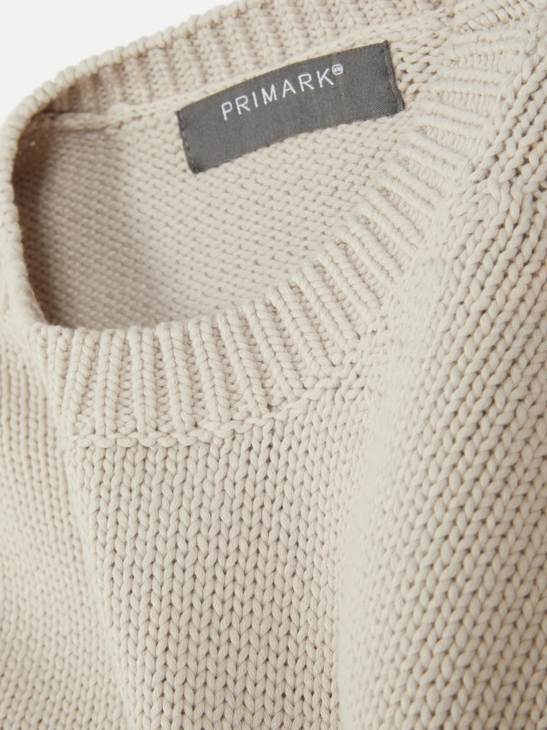 Jersey De Punto Con Cuello Redondo