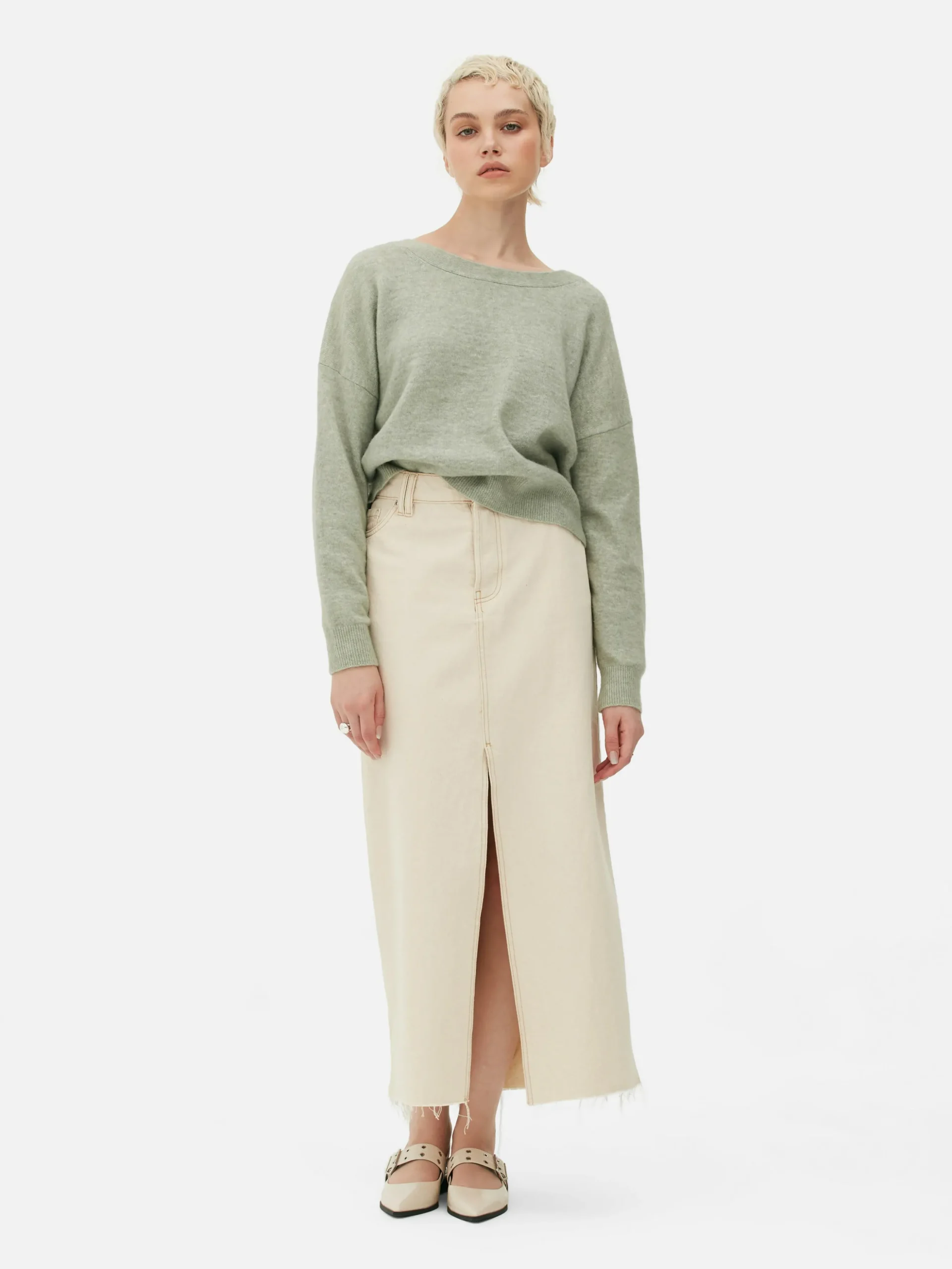 Jersey De Punto Con Lazo En La Espalda