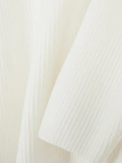 Jersey De Punto Con Media Cremallera