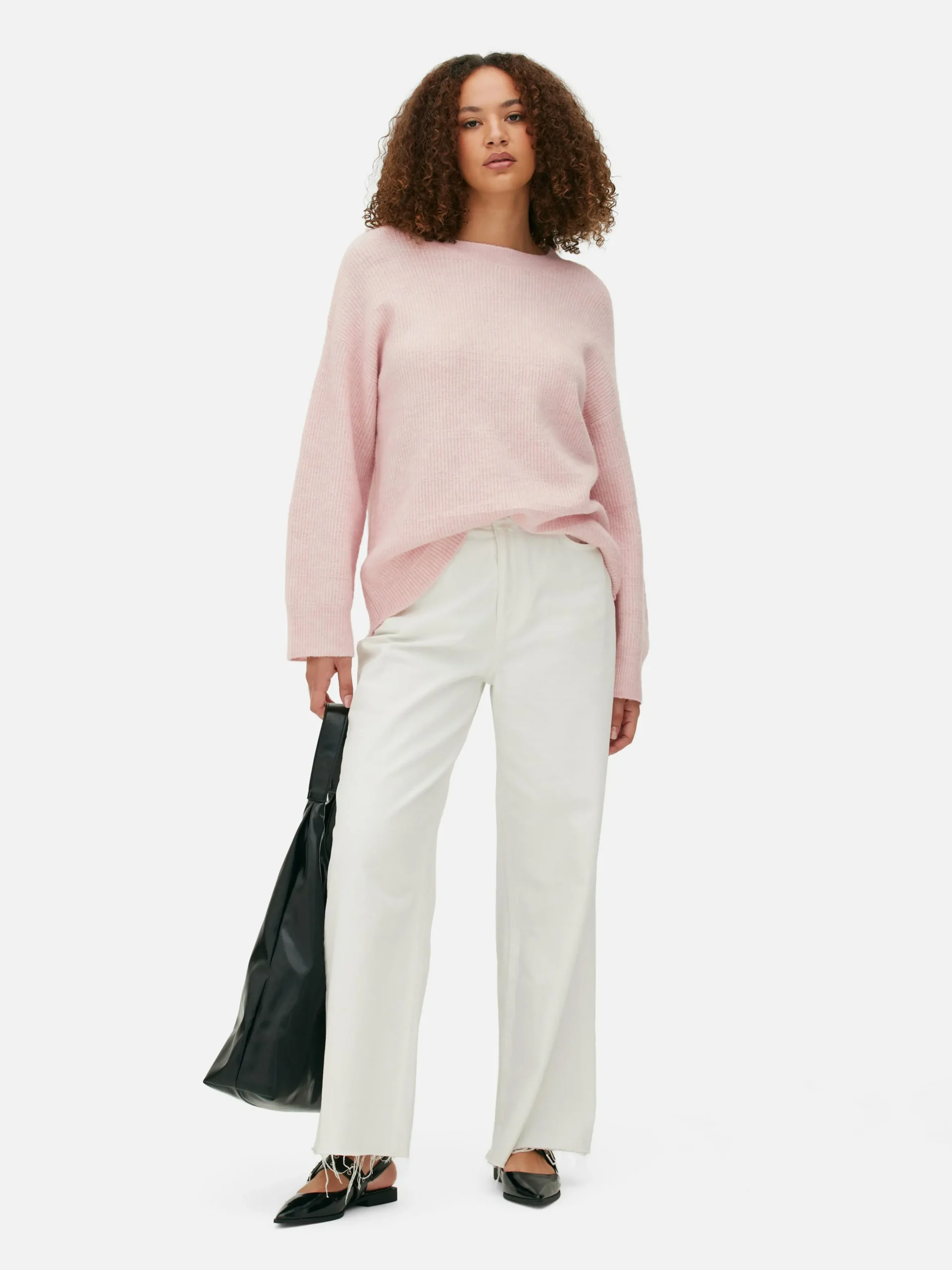 Jersey De Punto Con Puños Ajustados