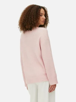 Jersey De Punto Con Puños Ajustados