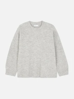 Jersey De Punto Con Puños Ajustados