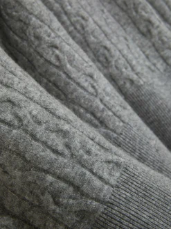 Jersey De Punto De Ochos Con Cuello