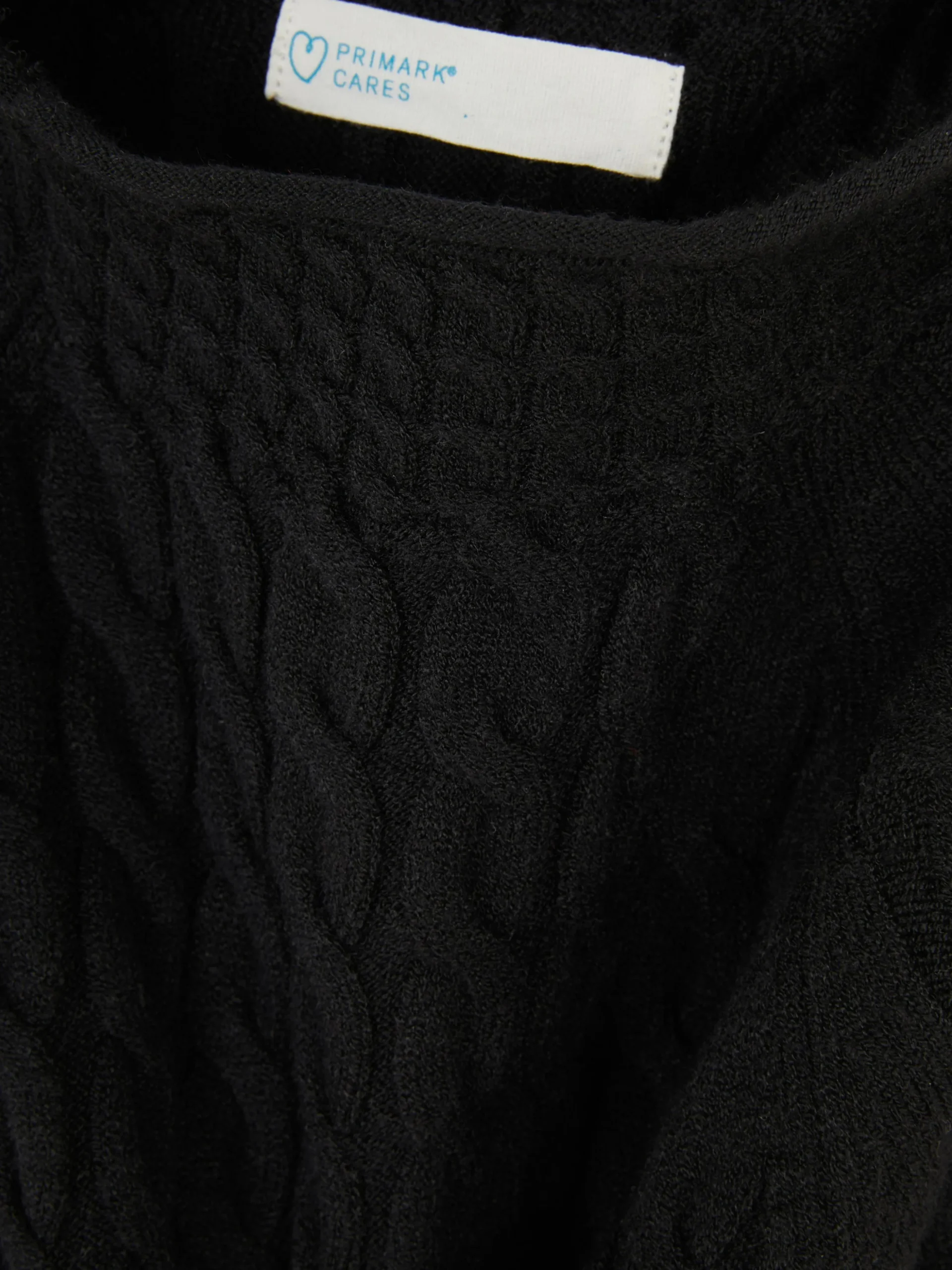 Jersey De Punto De Ochos De Cuello Alto