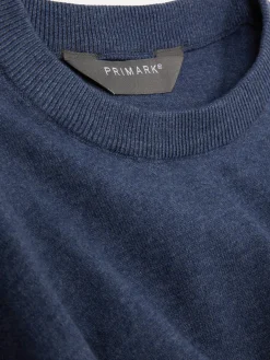 Jersey De Punto Fino Y Cuello Redondo