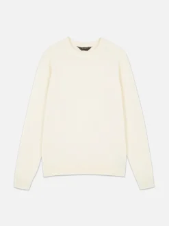 Jersey De Punto Fino Y Cuello Redondo