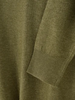 Jersey De Punto Fino Y Cuello Redondo