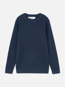 Jersey De Punto Gofrado Para Niño Mayor