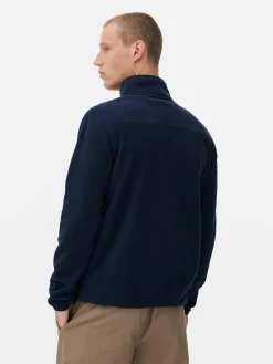 Jersey Polar Con Media Cremallera