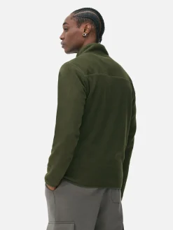 Jersey Polar Con Media Cremallera